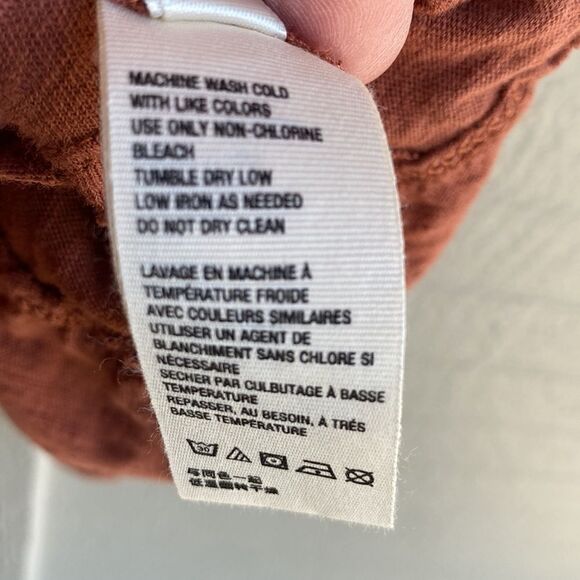 NWT - Free People It's Always Been You Long Sleeve Top Tunic in Rust Size: XS - Picture 9 of 11